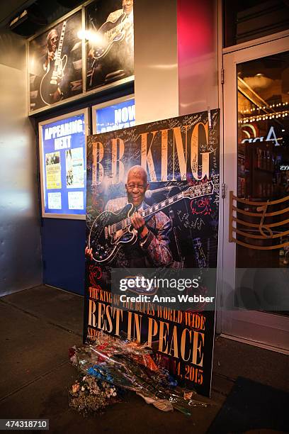 General view of atmosphere as seen during Landau Eugene Murphy Jr.'s tribute to B.B. King at B.B. King Blues Club & Grill on May 21, 2015 in New York...