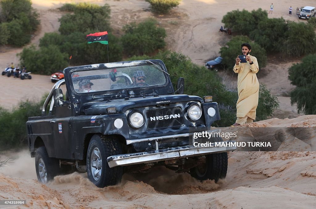 LIBYA-LEISURE-AUTO-CONFLICT-LIFESTYLE