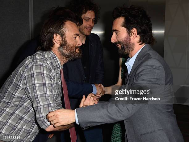 Actor Will Forte, and actorJay Duplass attend For Your Consideration Event Hosted By IFC, FOX And HBO at Samuel Goldwyn Theater on May 21, 2015 in...