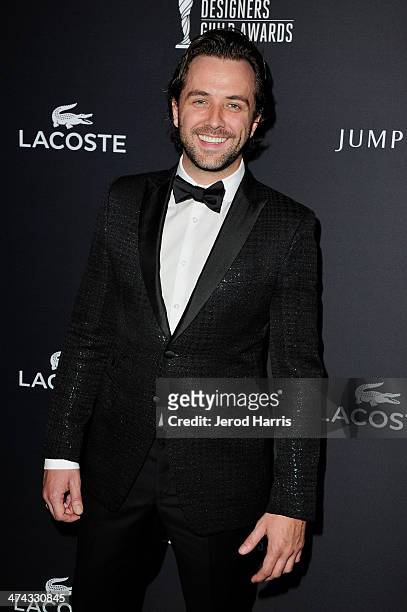 Host Darren McMullen attends the 16th Costume Designers Guild Awards with presenting sponsor Lacoste at The Beverly Hilton Hotel on February 22, 2014...