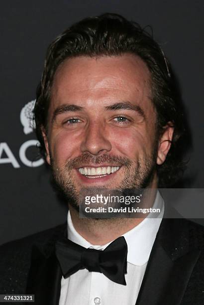 Personality Darren McMullen attends the 16th Costume Designers Guild Awards with presenting sponsor Lacoste at The Beverly Hilton Hotel on February...