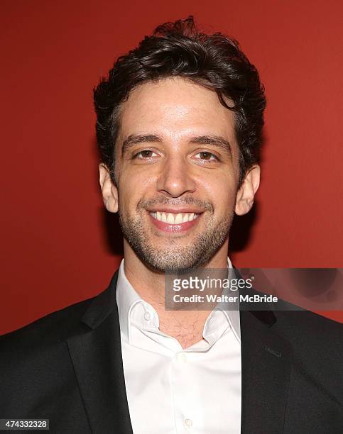 Nick Cordero attends the 65th Annual Outer Critics Circle Awards at Sardi's on May 21, 2015 in New York City.