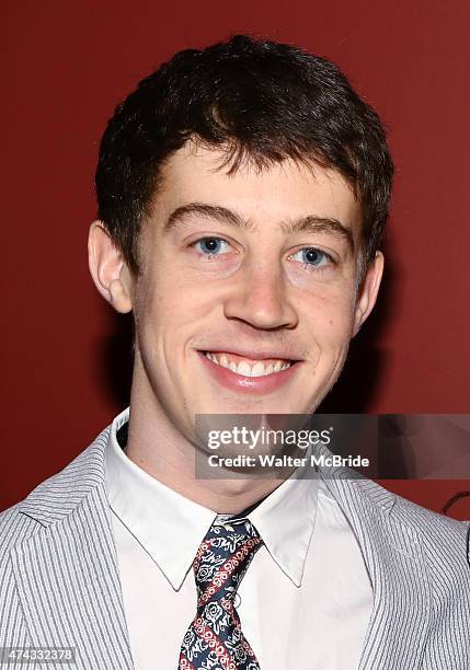 Alex Sharp attends the 65th Annual Outer Critics Circle Awards at Sardi's on May 21, 2015 in New York City.