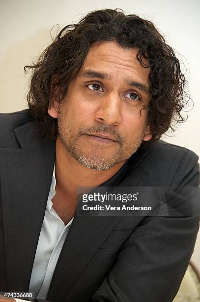 Naveen Andrews at the "Sense8" Press Conference at the Four Seasons Hotel on May 20, 2015 in Bevery Hills, California.