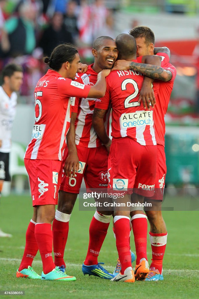 A-League Rd 20 - Melbourne v Bribane