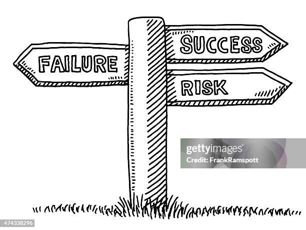 Failure Success Drawing Photos and Premium High Res Pictures - Getty Images