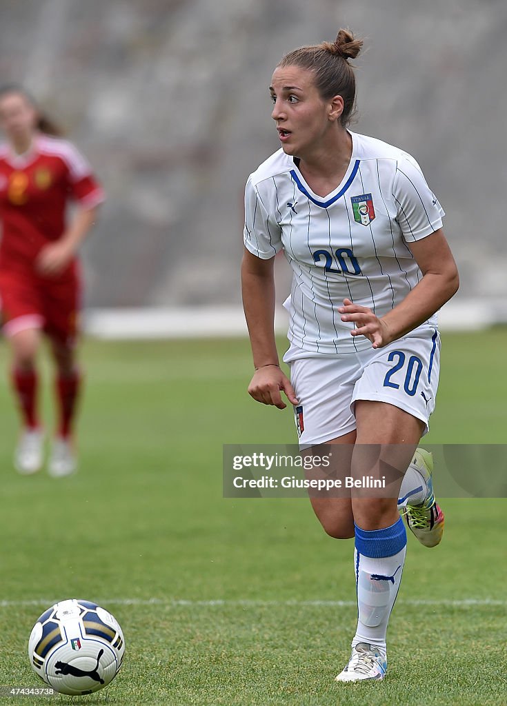 U19 Women: Italy v Belgium