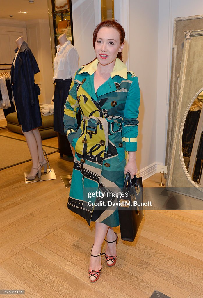 Club Monaco Chelsea In Bloom Event Hosted By Anouska Beckwith