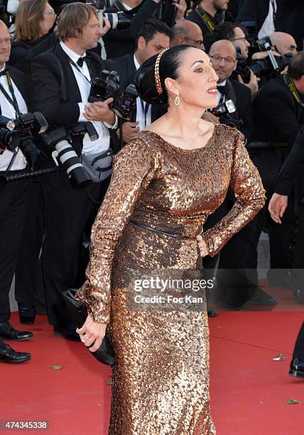 Rossy de Palma attends the 'Youth' Premiere during the 68th annual Cannes Film Festival on May 20, 2015 in Cannes, France.