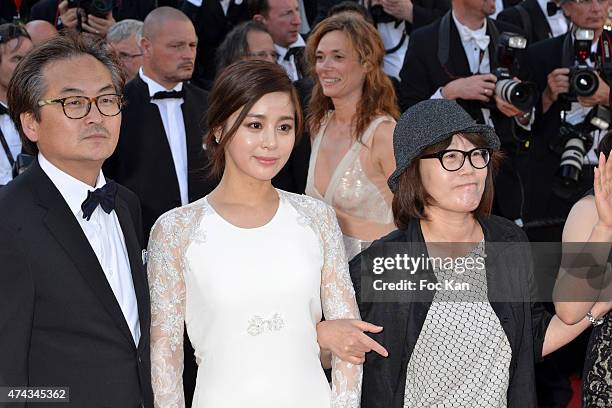 Seo Young Hee attends the 'Youth' Premiere during the 68th annual Cannes Film Festival on May 20, 2015 in Cannes, France.