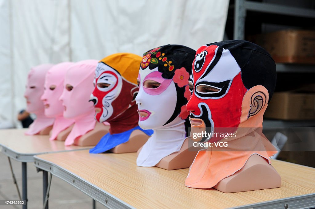 The Inventor Launches New Facekini In Qingdao