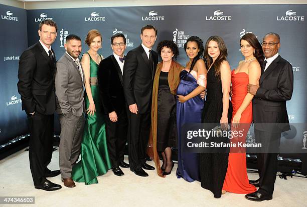 Actor Guillermo Diaz, actress Darby Stanchfield, actor/writer Dan Bucatinsky, actor Tony Goldwyn, costume designer Lyn Paolo, actress Kerry...