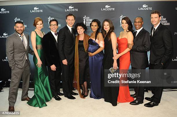 Actor Guillermo Diaz, actress Darby Stanchfield, actor/writer Dan Bucatinsky, actor Tony Goldwyn, costume designer Lyn Paolo, actress Kerry...