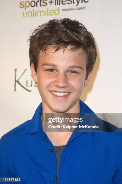 Actor Gavin MacIntosh attends Kusewera benefit party at The Loft on