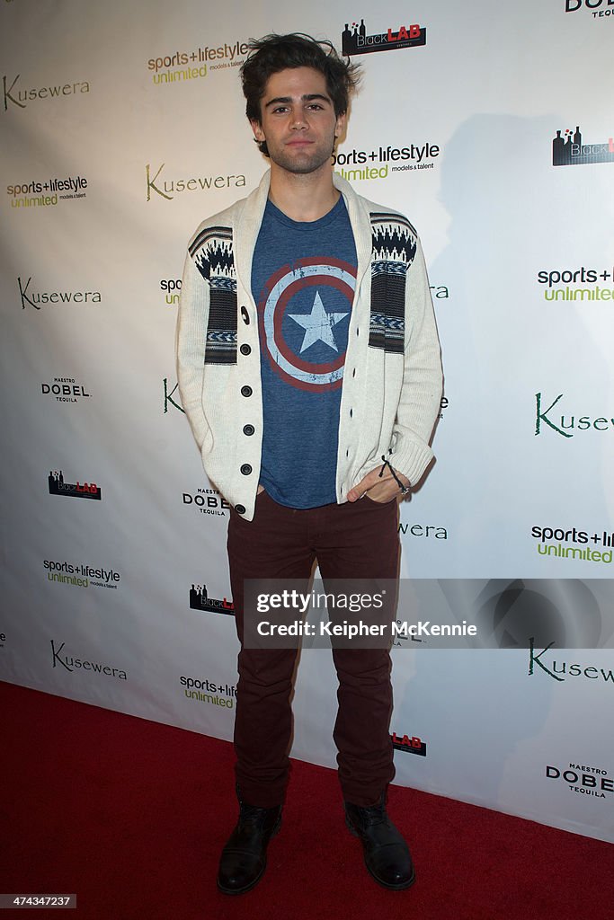 A guest attends Kusewera benefit party at The Loft on February 22