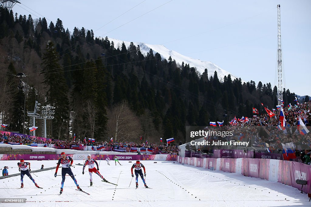 Cross-Country Skiing - Winter Olympics Day 16