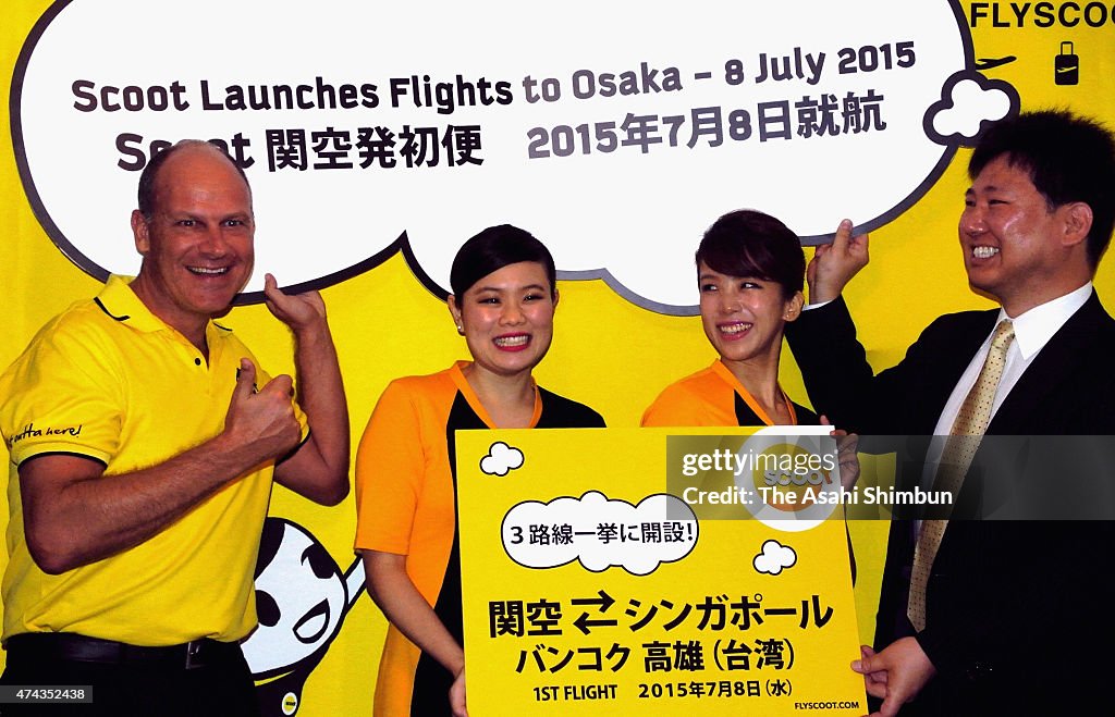 LCC Scoot To Launch Flights to Osaka