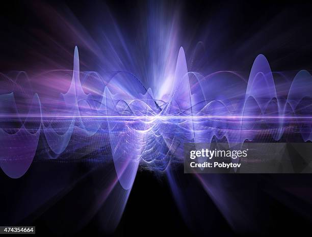 waves - abstract modern background - impact stock illustrations