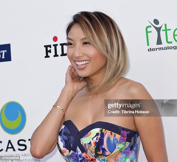 Jeannie Mai attends the 17th annual CAST from slavery to freedom gala May 21, 2015 in Los Angeles, California.