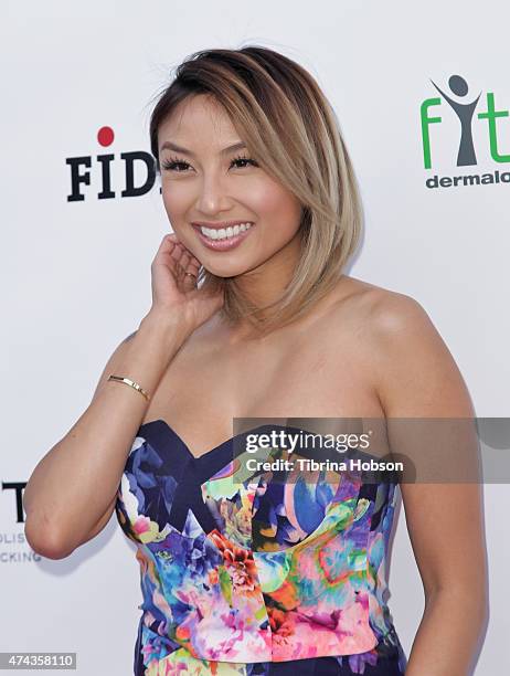 Jeannie Mai attends the 17th annual CAST from slavery to freedom gala May 21, 2015 in Los Angeles, California.