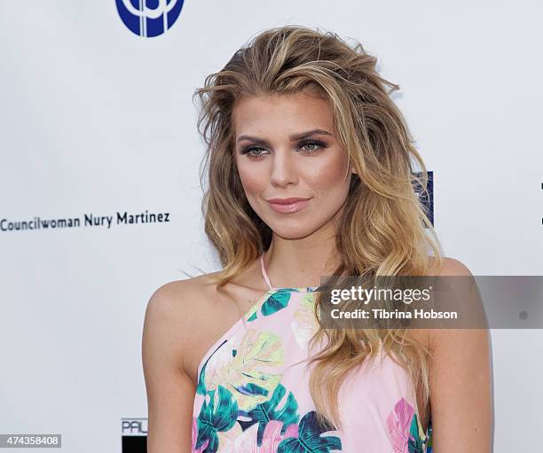 AnnaLynne McCord attends the 17th annual CAST from slavery to freedom gala May 21, 2015 in Los Angeles, California.