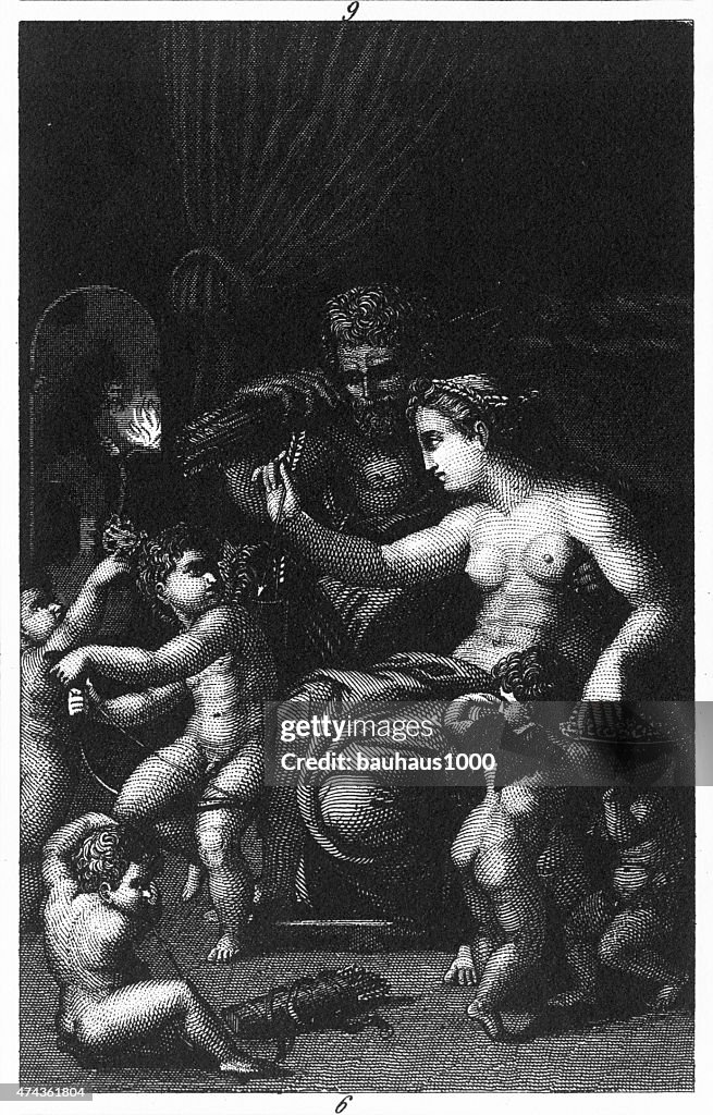 Venere e vulcano di Giulio Romano