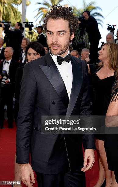 Gianluca Passi of Moncler attends the Premiere of "Youth" during the 68th annual Cannes Film Festival on May 20, 2015 in Cannes, France.