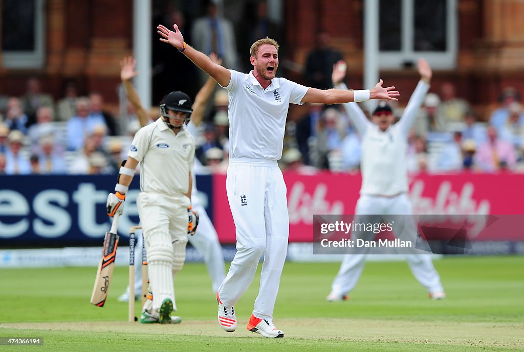 England v New Zealand: 1st Investec Test - Day Two