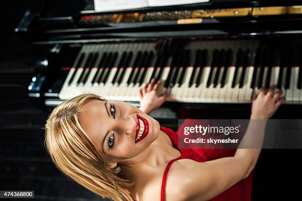 259 Grand Piano Top View Stock Photos, High-Res Pictures, and Images