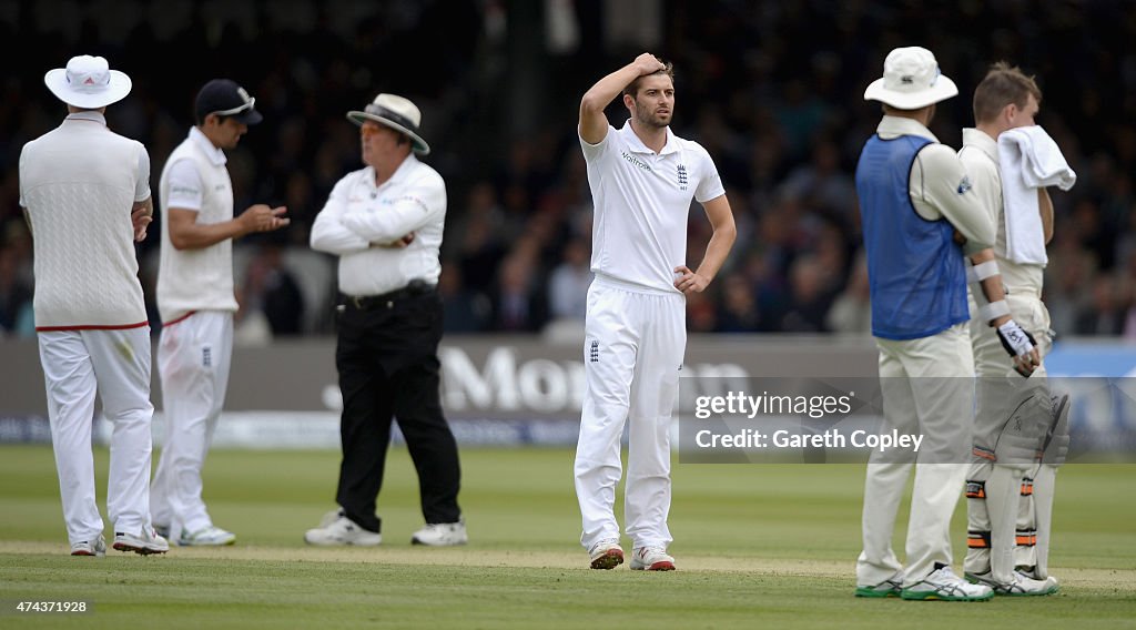 England v New Zealand: 1st Investec Test - Day Two