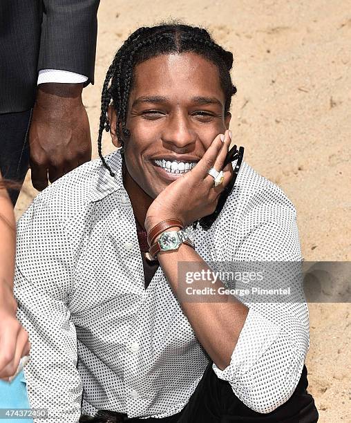 Rocky attends the "Dope" Photocall during the 68th annual Cannes Film Festival on May 22, 2015 in Cannes, France.