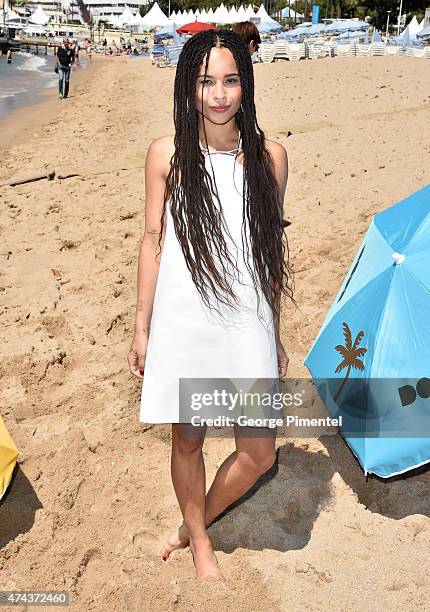 Actress Zoe Kravitz attends the "Dope" Photocall during the 68th annual Cannes Film Festival on May 22, 2015 in Cannes, France.