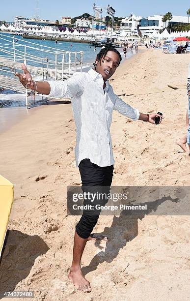 Rocky attends the "Dope" Photocall during the 68th annual Cannes Film Festival on May 22, 2015 in Cannes, France.