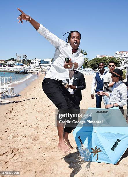 Rocky attends the "Dope" Photocall during the 68th annual Cannes Film Festival on May 22, 2015 in Cannes, France.