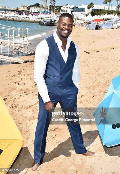 Amin Joseph attends the "Dope" Photocall during the 68th annual Cannes Film Festival on May 22, 2015 in Cannes, France.