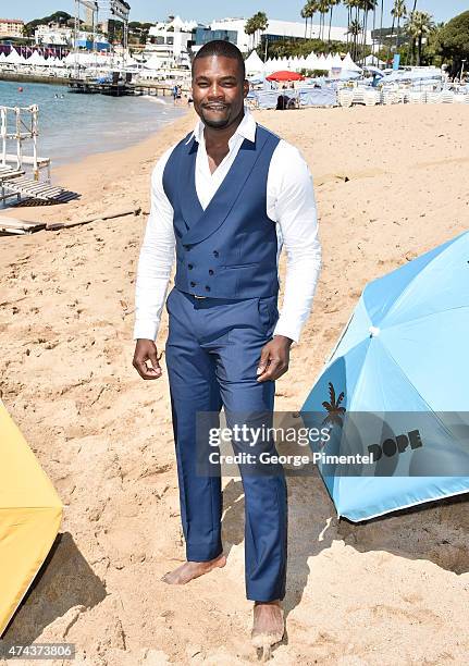 Amin Joseph attends the "Dope" Photocall during the 68th annual Cannes Film Festival on May 22, 2015 in Cannes, France.