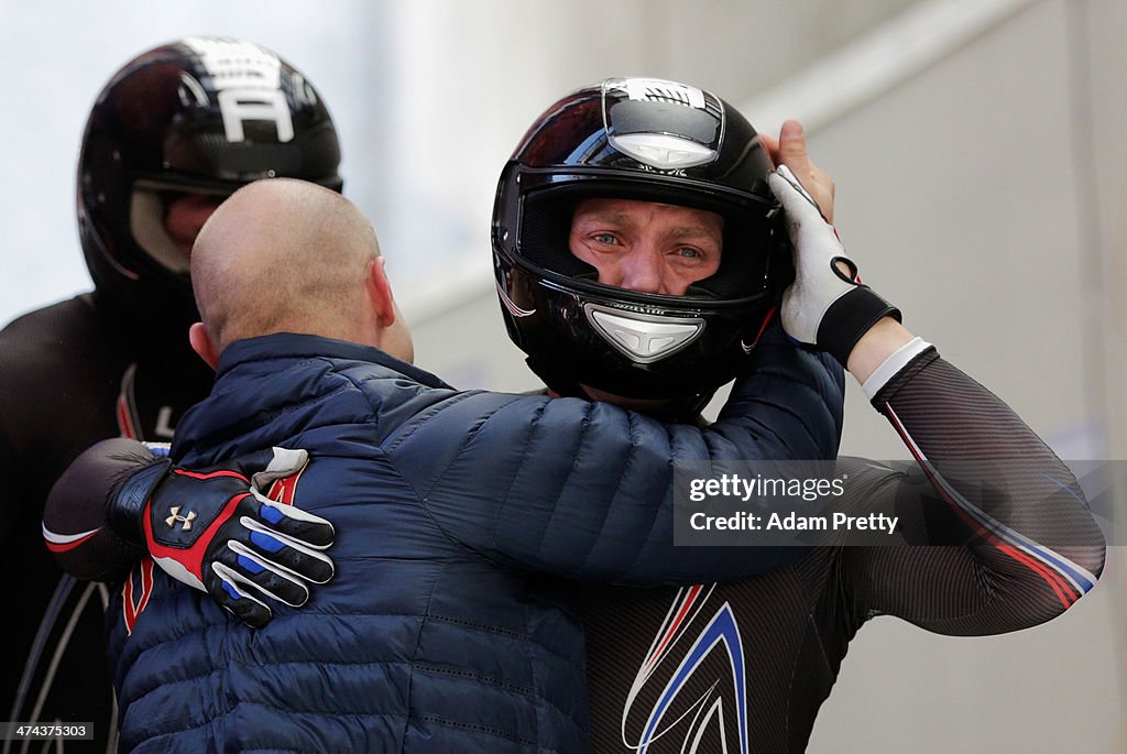 Bobsleigh - Winter Olympics Day 16