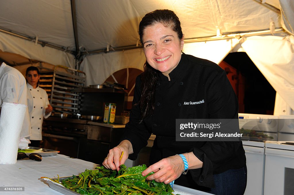Vegetarian Dinner Hosted By Alfred Portale And Alex Guarnaschelli With Matthew Kenney - Food Network South Beach Wine & Food Festival