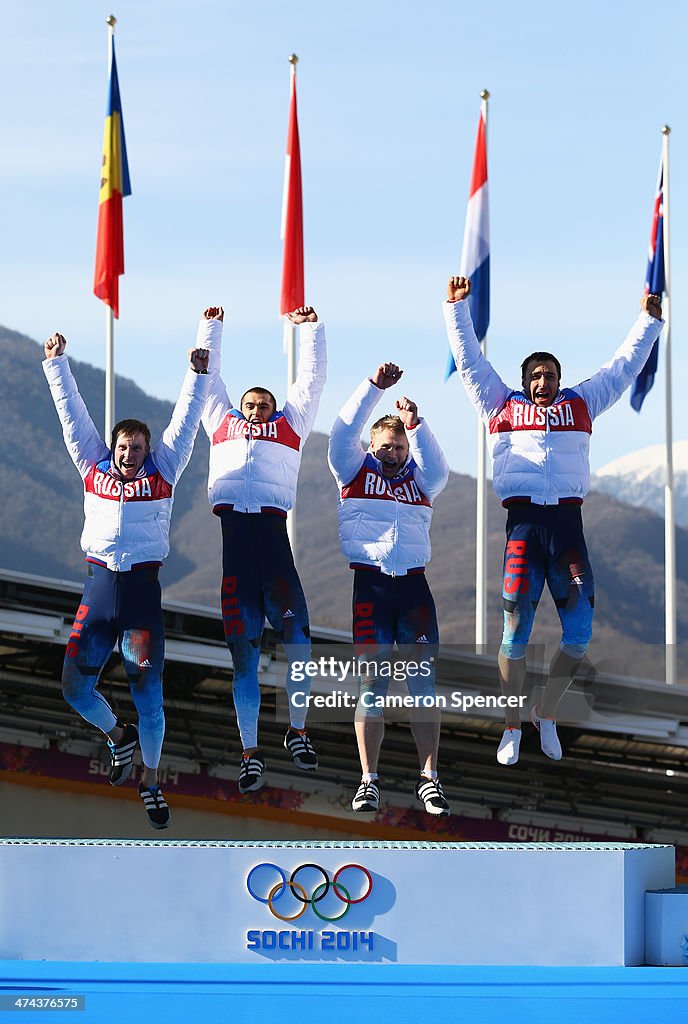 Bobsleigh - Winter Olympics Day 16