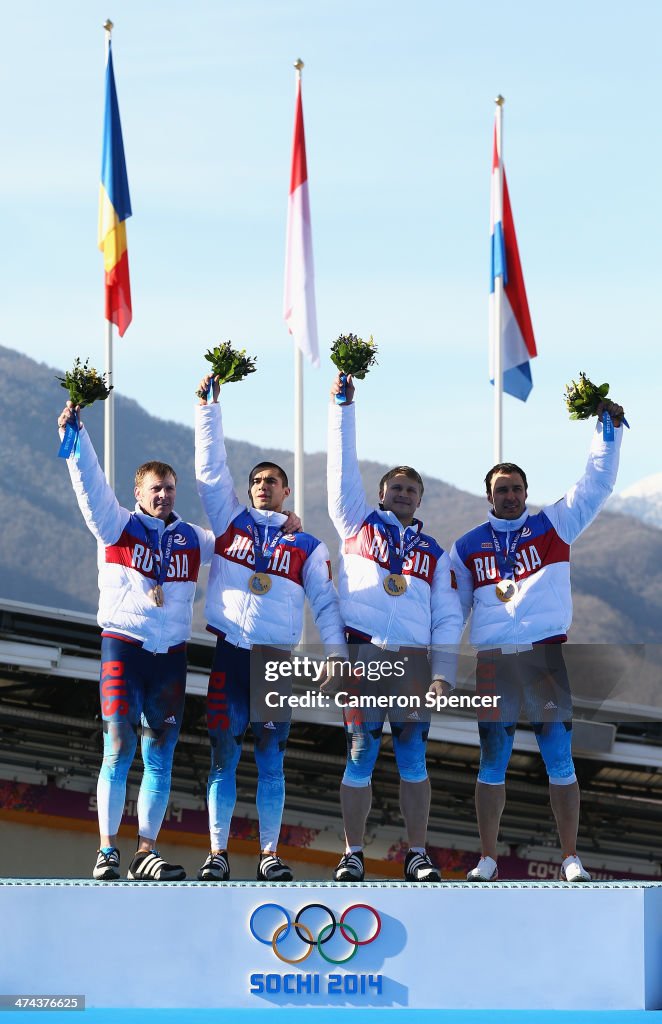 Bobsleigh - Winter Olympics Day 16