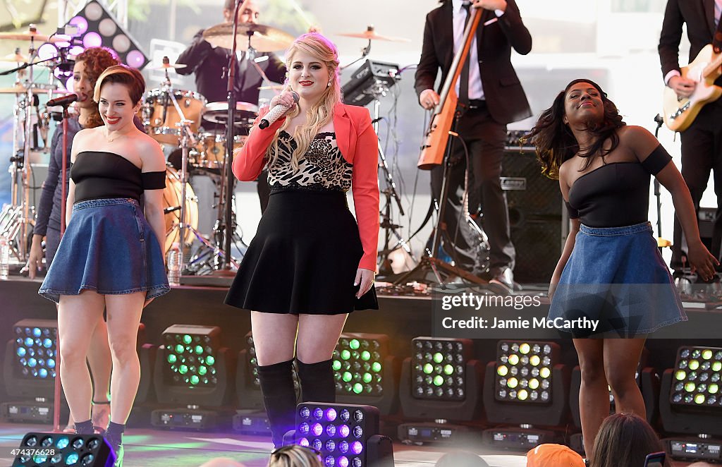 Meghan Trainor Performs On NBC's "Today"