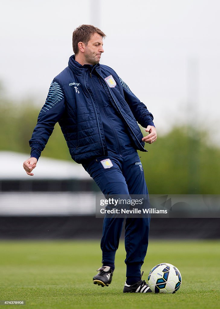 Aston Villa Training Session