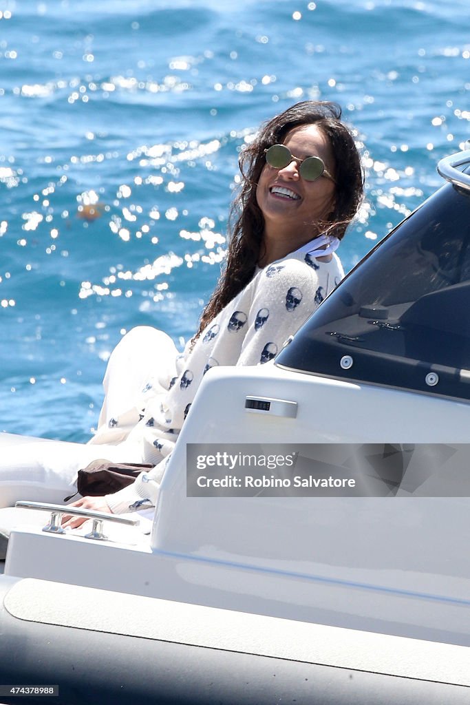 Celebrity Sightings On The French Riviera