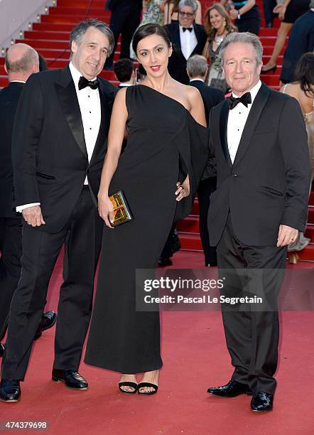 Co-Founder and Chief Executive Officer of Getty Images, Jonathan Klein, Katya Mtsitouridze and Georges De Keerle attend the Premiere of "Youth"...