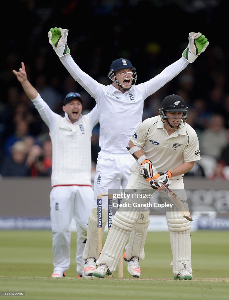 England v New Zealand: 1st Investec Test - Day Two