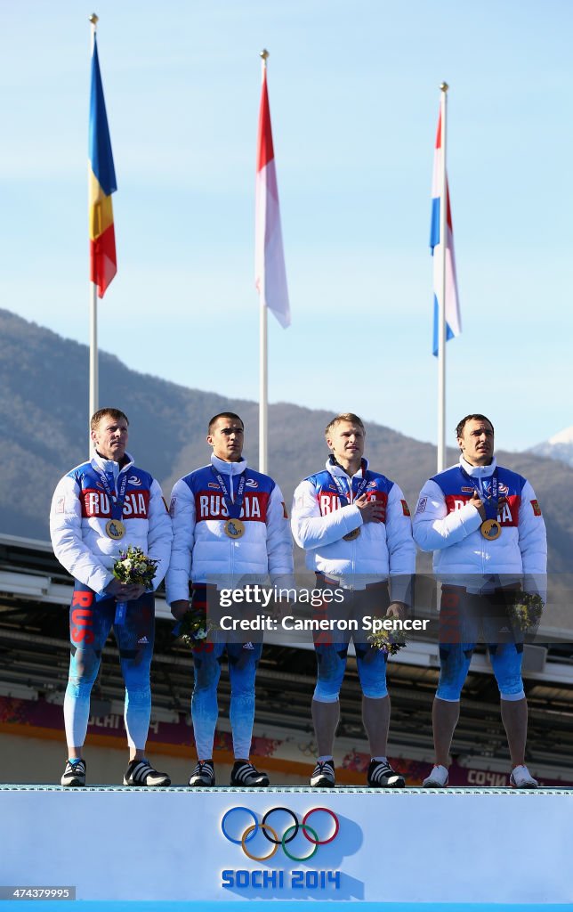 Bobsleigh - Winter Olympics Day 16