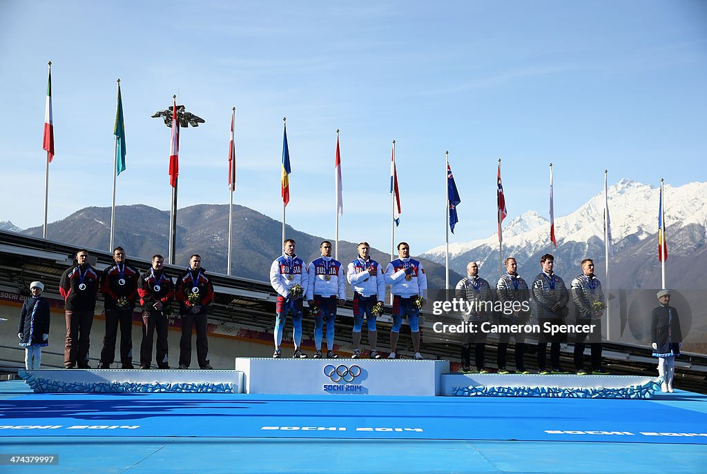 Bobsleigh - Winter Olympics Day 16