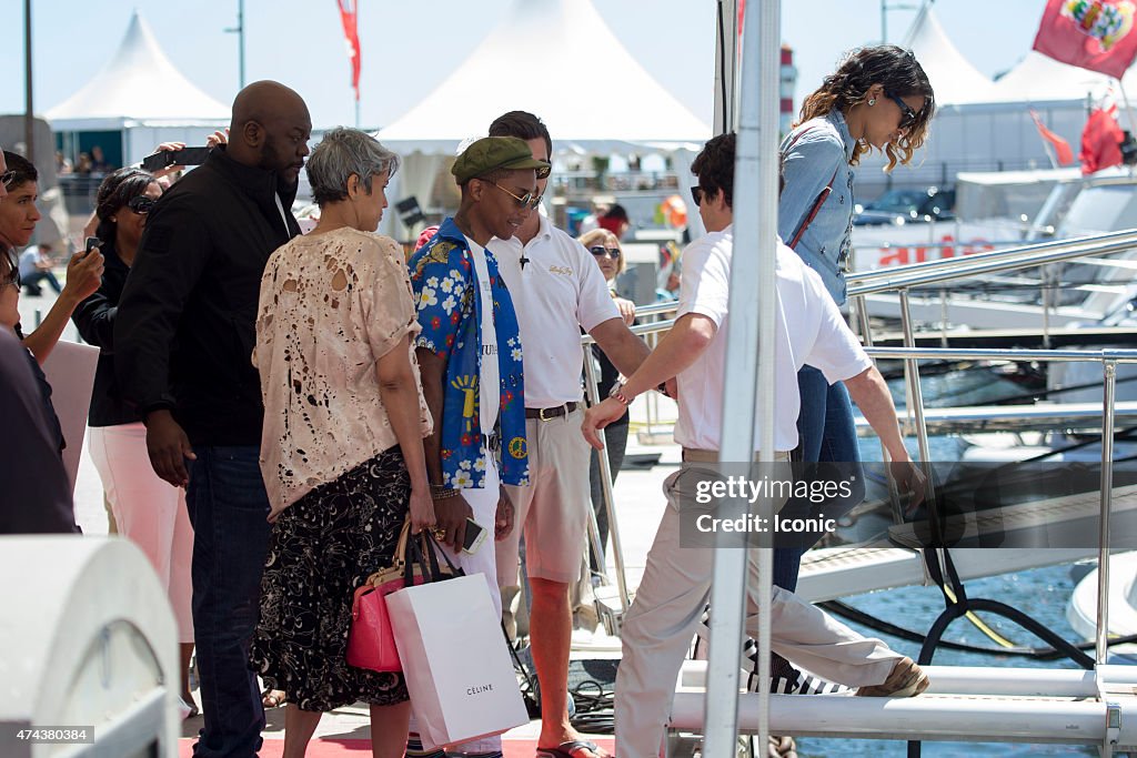 Day 10 - Celebrity Sightings - The 68th Annual Cannes Film Festival