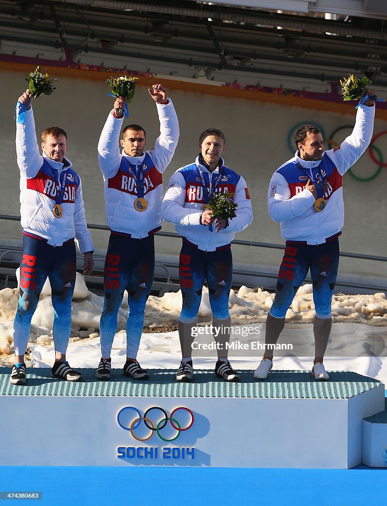 Bobsleigh - Winter Olympics Day 16