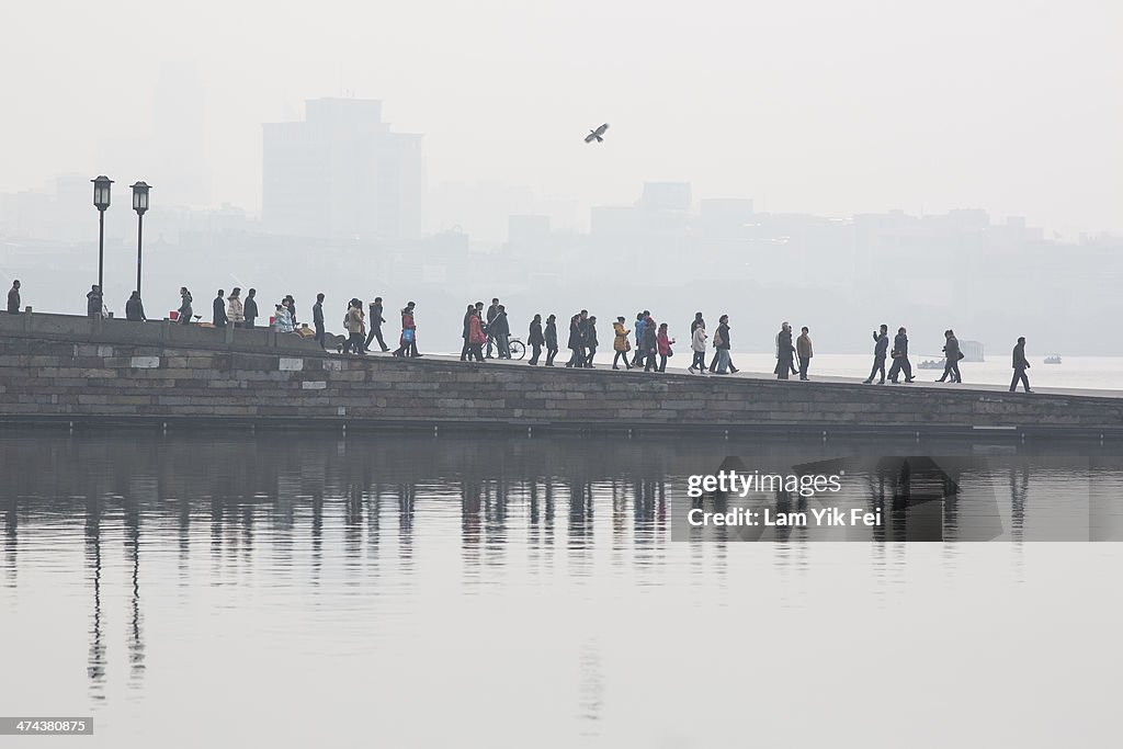 China Enveloped In Thick Smog